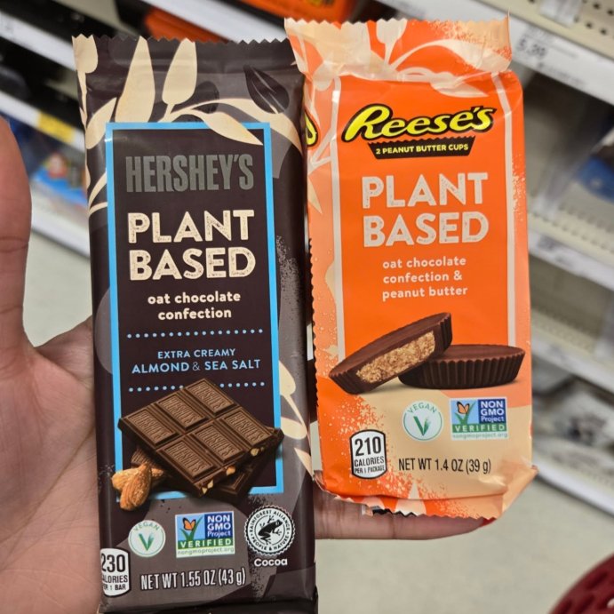 user image by @dari__free, Hershey&#39;s Plant Based Almond &#38; Sea Salt Oat Chocolate Candy - 1.55oz