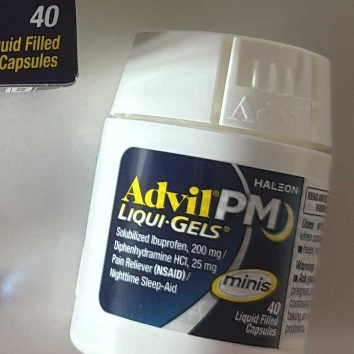 user image by @patrycjaxgabriela, Advil Ibuprofen PM Liquid Mini NSAID Gelcaps - 40ct