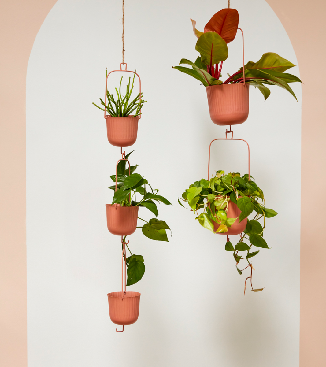 Hanging planters on sale