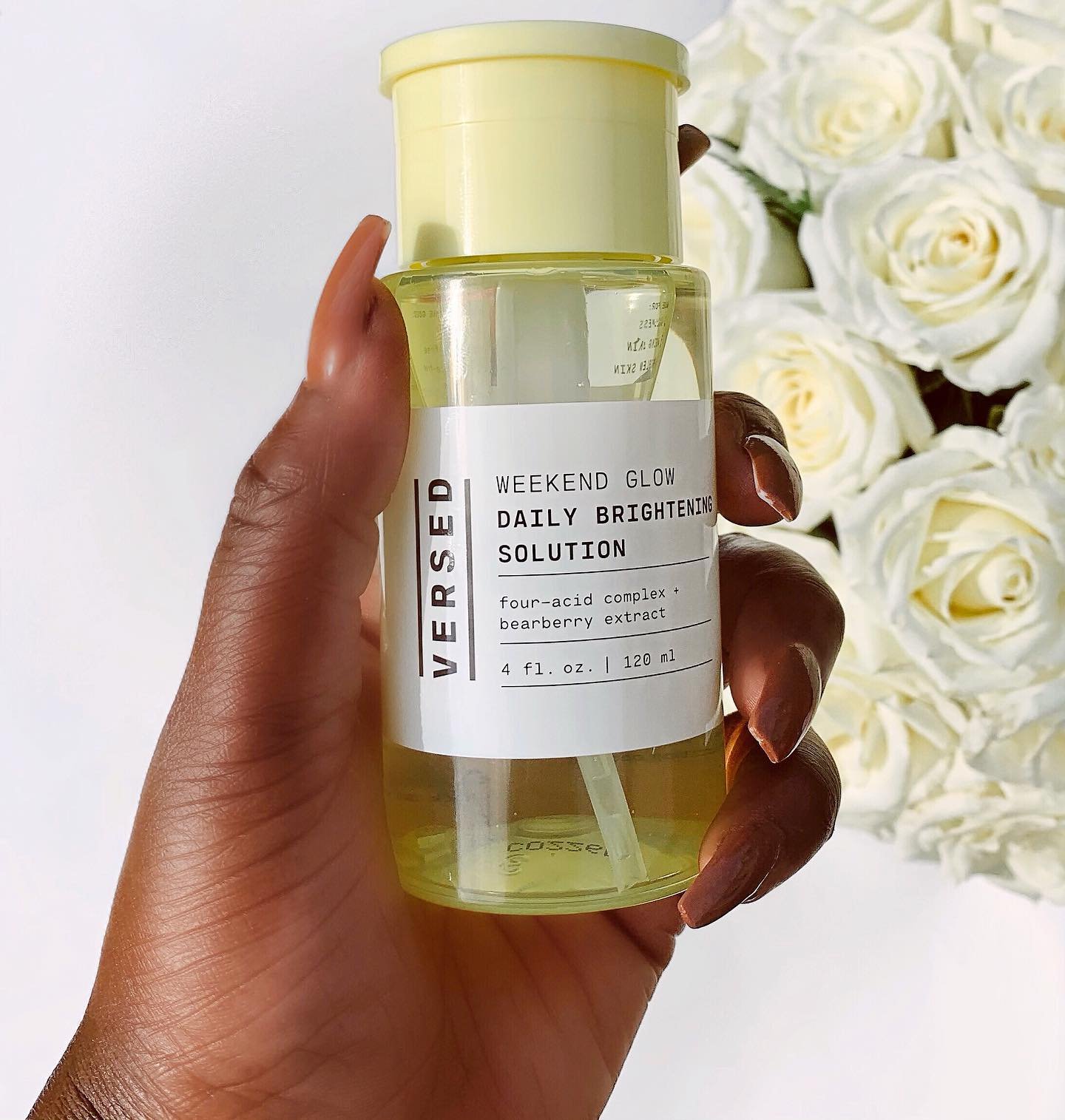 user image by @codousway, Versed Weekend Glow Daily Brightening Solution