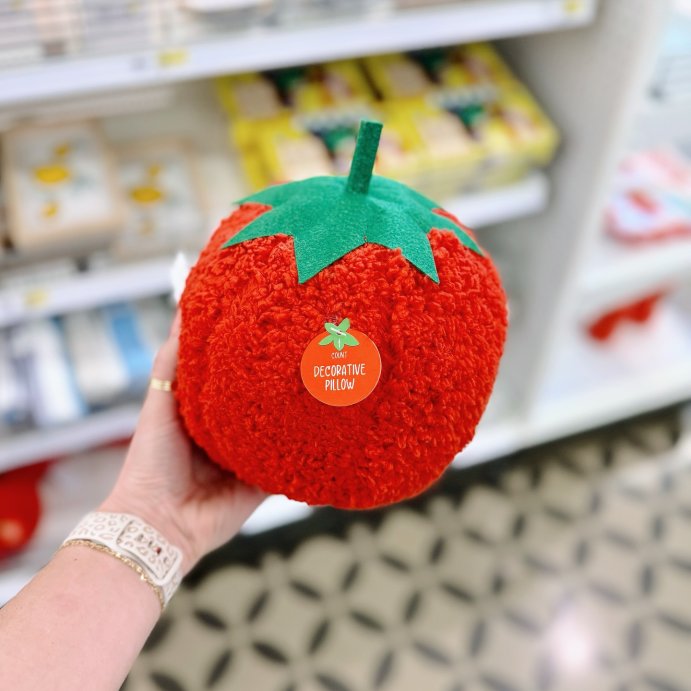 user image by @targetscallingme, Tomato Shape Pillow - Bullseye&#39;s Playground&#8482;