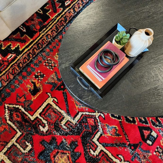 user image by @sarahricedesign, Vintage Hamadan VTH229 Power Loomed Indoor Rugs - Safavieh