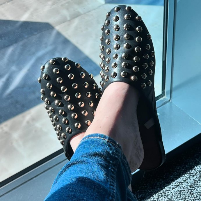 user image by @the_shoes_i_wore, Women's Channing Slip On Mule Flats with Memory Foam Insole - A New Day™