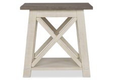 Shop Table d'appoint carrée Sechelt -écume and more