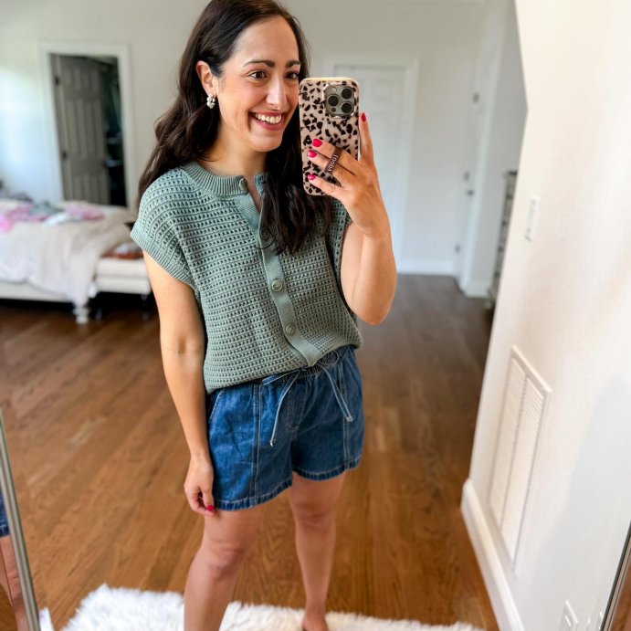 user image by @msnafashion, Women's Pointelle Sweater Vest - Universal Thread™