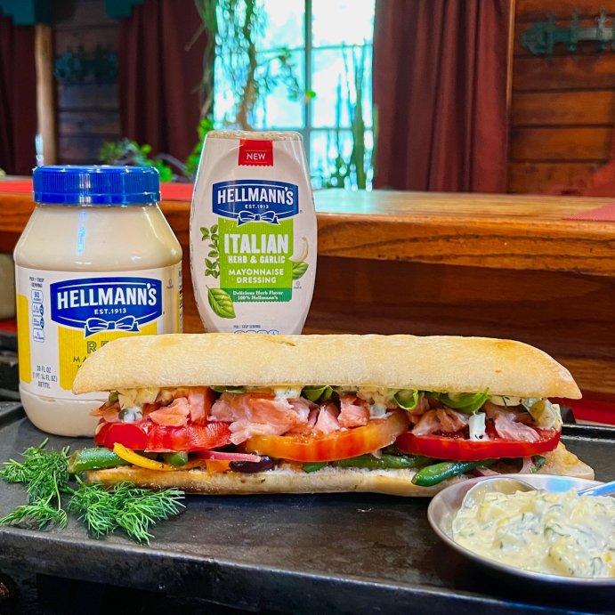 user image by @sandishep7, Hellmann&#39;s Italian Herb &#38; Garlic Mayonnaise Spread &#38; Dressing - 11.5oz