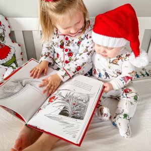 Infant The Grinch Santa Costume – Fleece Jumpsuit With Headpiece, Size 18/24 Months