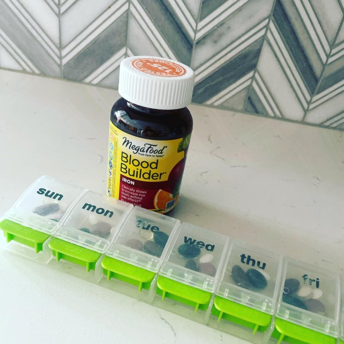 user image by @tcbesst, MegaFood Blood Builder Vegan Iron Supplement Tablet