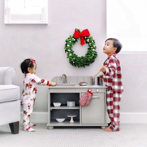 Stewart Plaid Flannel Kid Pajama Set