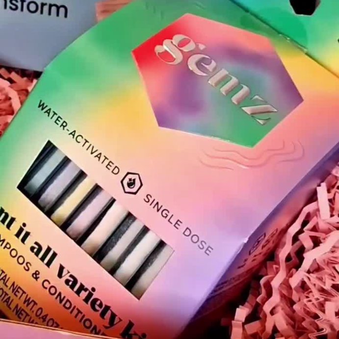 user image by @kevlarlotus, gemz Shampoo and Conditioner Want it All Variety Kit, Color Safe - 11ct