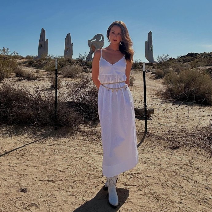 user image by @mattisonparson, Women's Seersucker Maxi A-Line Dress - A New Day™