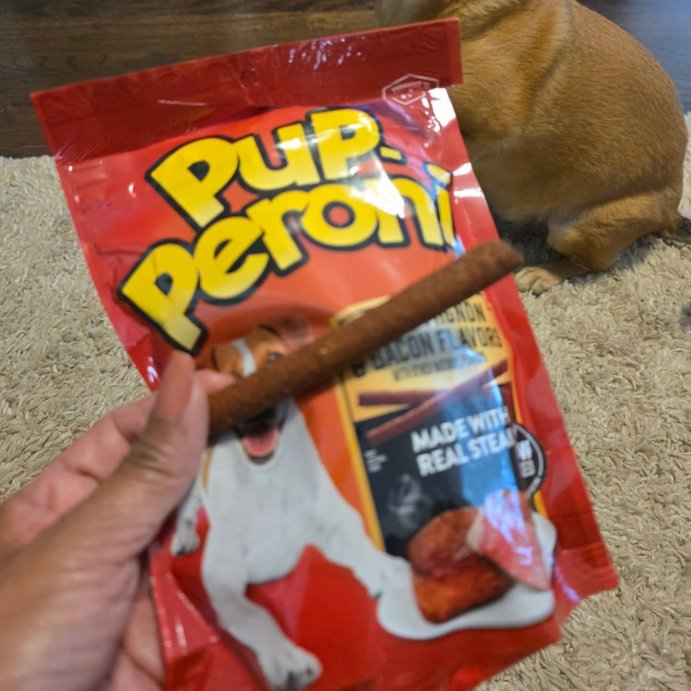 user image by @brigarnica, Pup-Peroni Soft &#38; Chewy Dog Treat with Beef and Bacon Flavor - 5.6oz