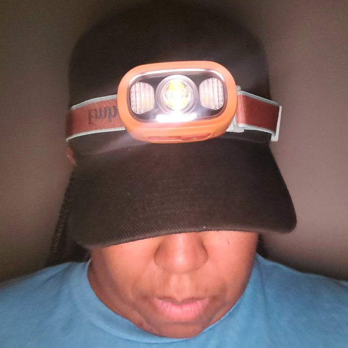 user image by @onlypaidtax, LED Headlamp Orange - Embark&#8482;️