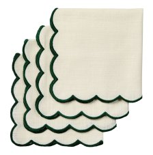 Shop Décoration de Noël serviettes de table carrées en  and more