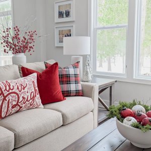 Stewart Plaid Outdoor Pillow