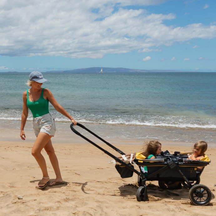 user image by @sandytoesandsunkissednose, Evenflo Pivot Xplore All-Terrain Double Stroller Wagon