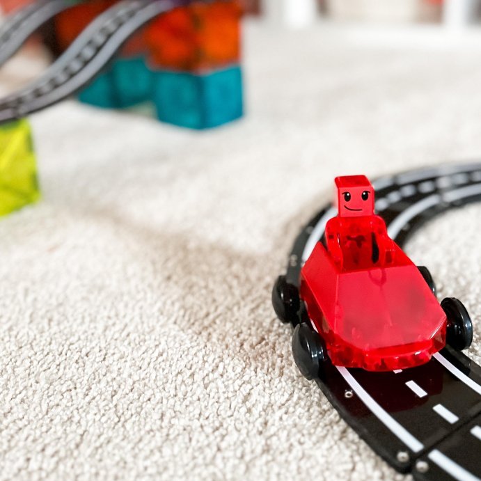 user image by @mylifewithmymini, MAGNA-TILES Downhill Duo
