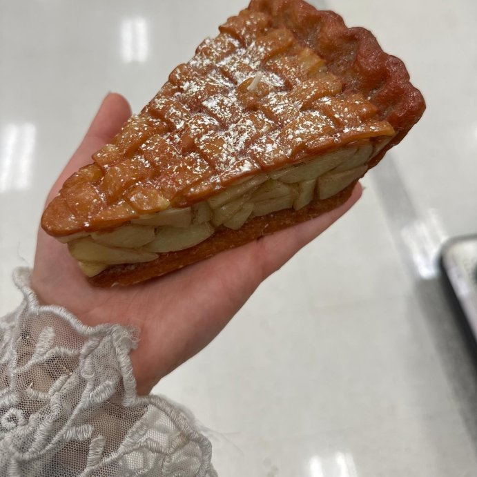 user image by @jaccijogilbert, Apple Pie Slice Wax Figural Candle - Threshold&#8482;