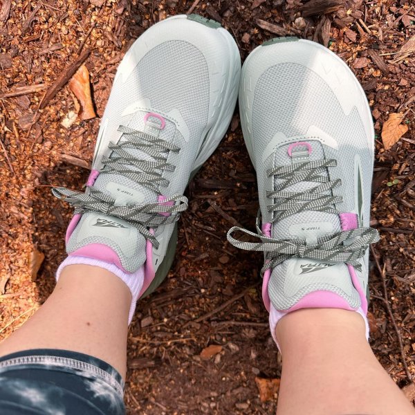 美品　ALTRA Woman's グレー ピンク W TIMP5 Altra Timp 5 Trail-Running Shoes - Women's | REI Co-op