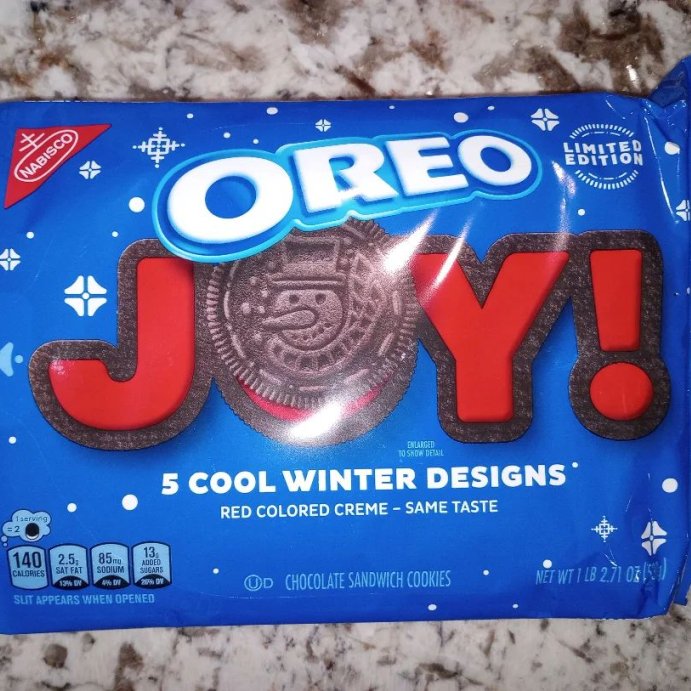 user image by @jacksonsnackhunt, Oreo Joy Red Cr&#232;me Filled Cookies - 18.71oz