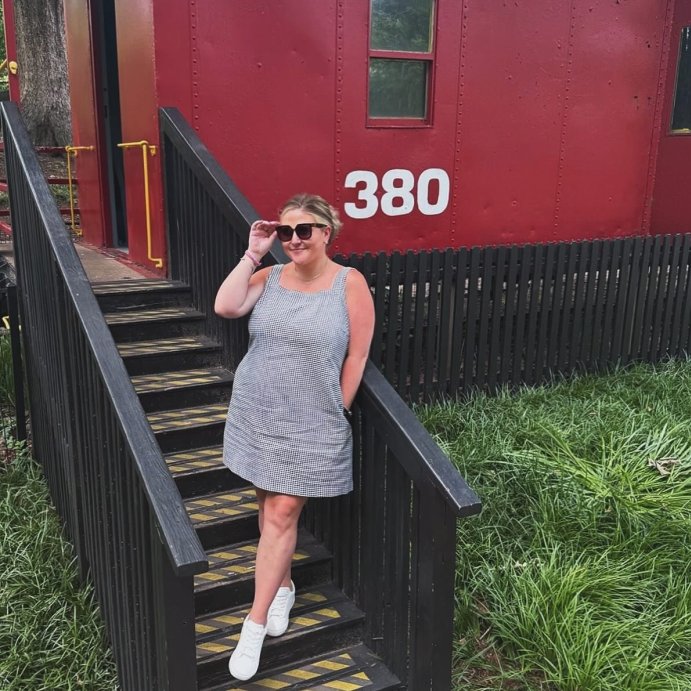 user image by @theblondegem, Women's Tank Mini Shift Dress - A New Day™