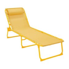 Shop For Living Folding Lounger, Yellow and more
