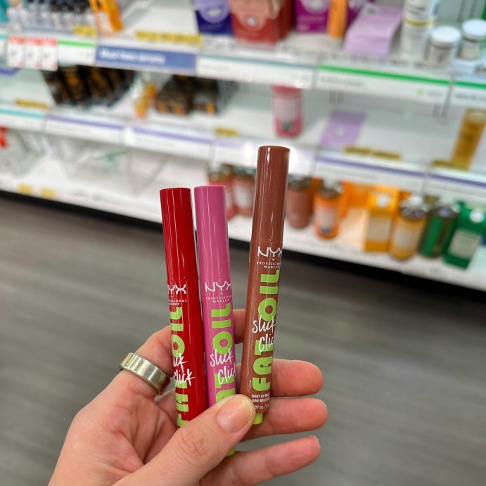 user image by @glowopedia, NYX Professional Makeup Fat Oil Slick Click Tinted Lip Balm - 0.07oz