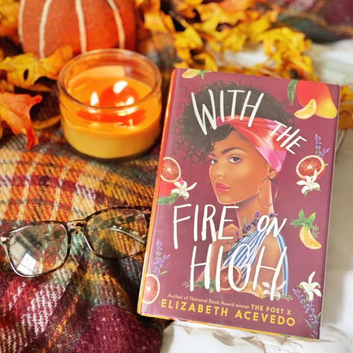 user image by @cvillebooksandwine, With the Fire on High - by Elizabeth Acevedo