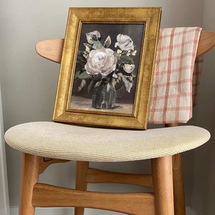 user image by @mrsdguywhy, 11&#34; x 14&#34; Vintage Floral Framed Wall Canvas - Threshold&#8482; designed with Studio McGee