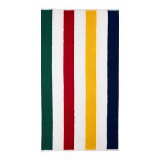 Shop Hudson’s Bay Stripes Beach Towel, Cabana Vertical, Multi-Coloured, 70-in x 40-in and more