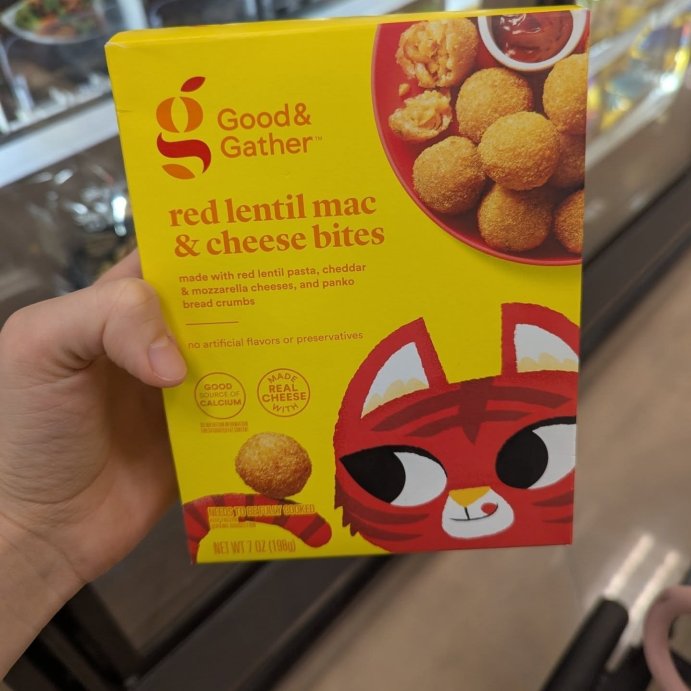 user image by @abbys_findsandfaves, Frozen Mac &#38; Cheese Bites made with Red Lentil Pasta - 7oz - Good &#38; Gather&#8482;