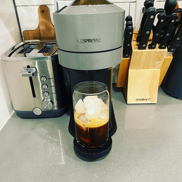 user image by @artchick231, Nespresso Vertuo Next Coffee Maker and Espresso Machine by DeLonghi Gray: Compatible with Vertuo Line, 12 Capsules Included