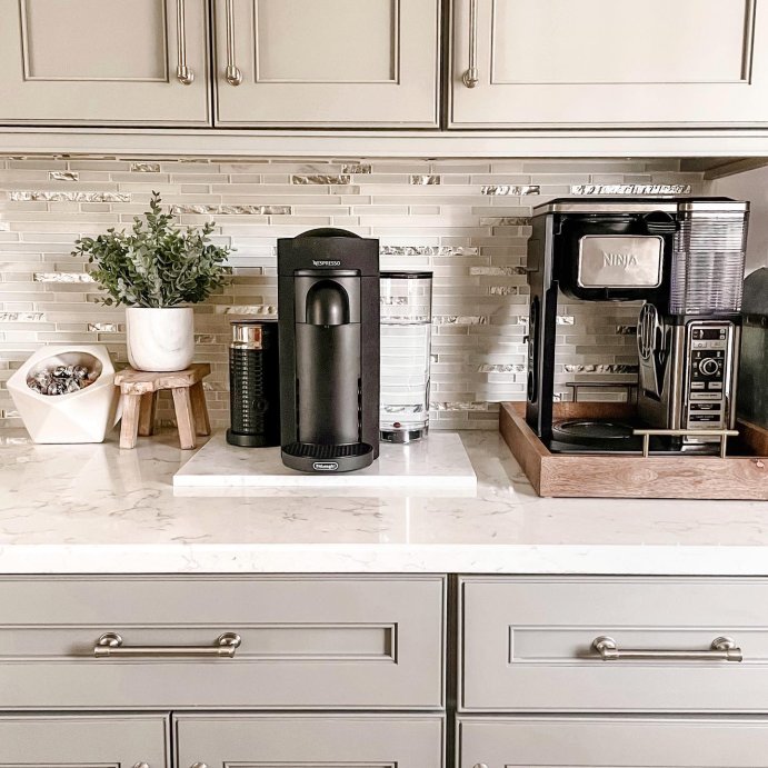 user image by @annavynguyen, Nespresso VertuoPlus Coffee Maker and Espresso Machine by DeLonghi Black Matte: Best Rated, Uses Nespresso Pods, 12 Capsules Included