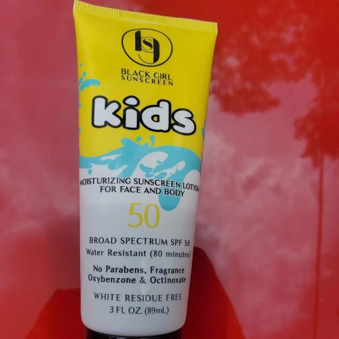 user image by @beartheemperor, Black Girl Sunscreen Kids Broad Spectrum - SPF 50 - 3 fl oz