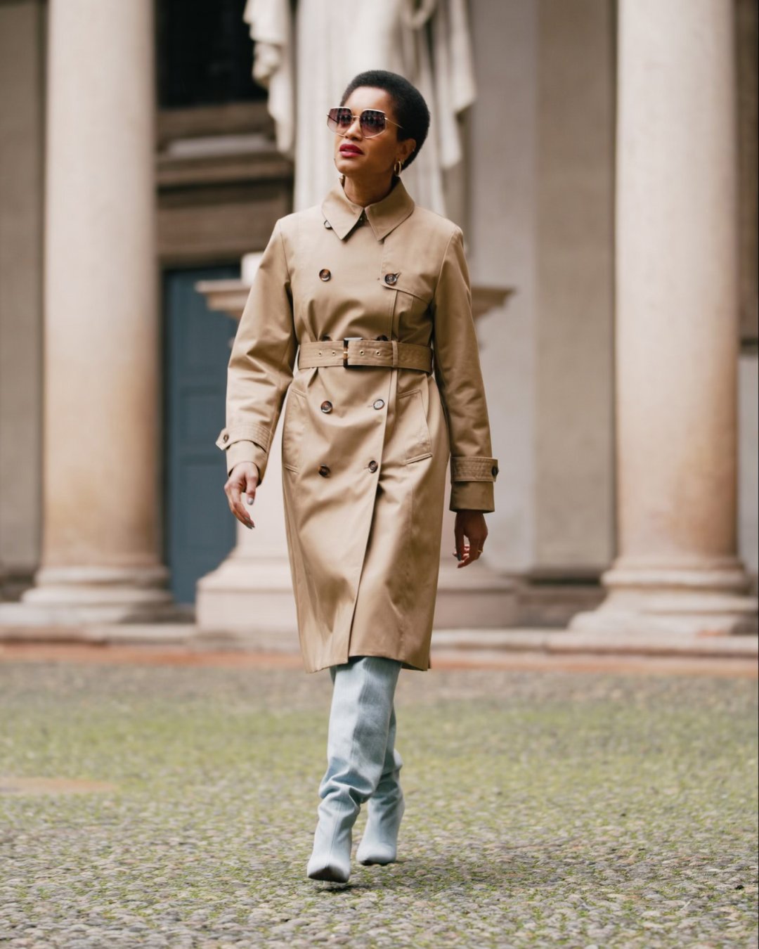 Whitley store trench coat