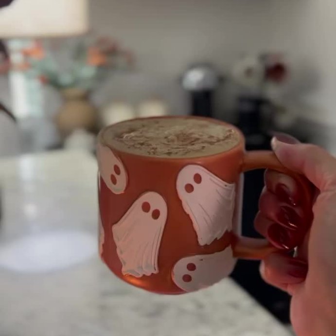 user image by @mylatina_home, 13 fl oz Ceramic Coffee Mug Ghosts - Bullseye&#39;s Playground&#8482;