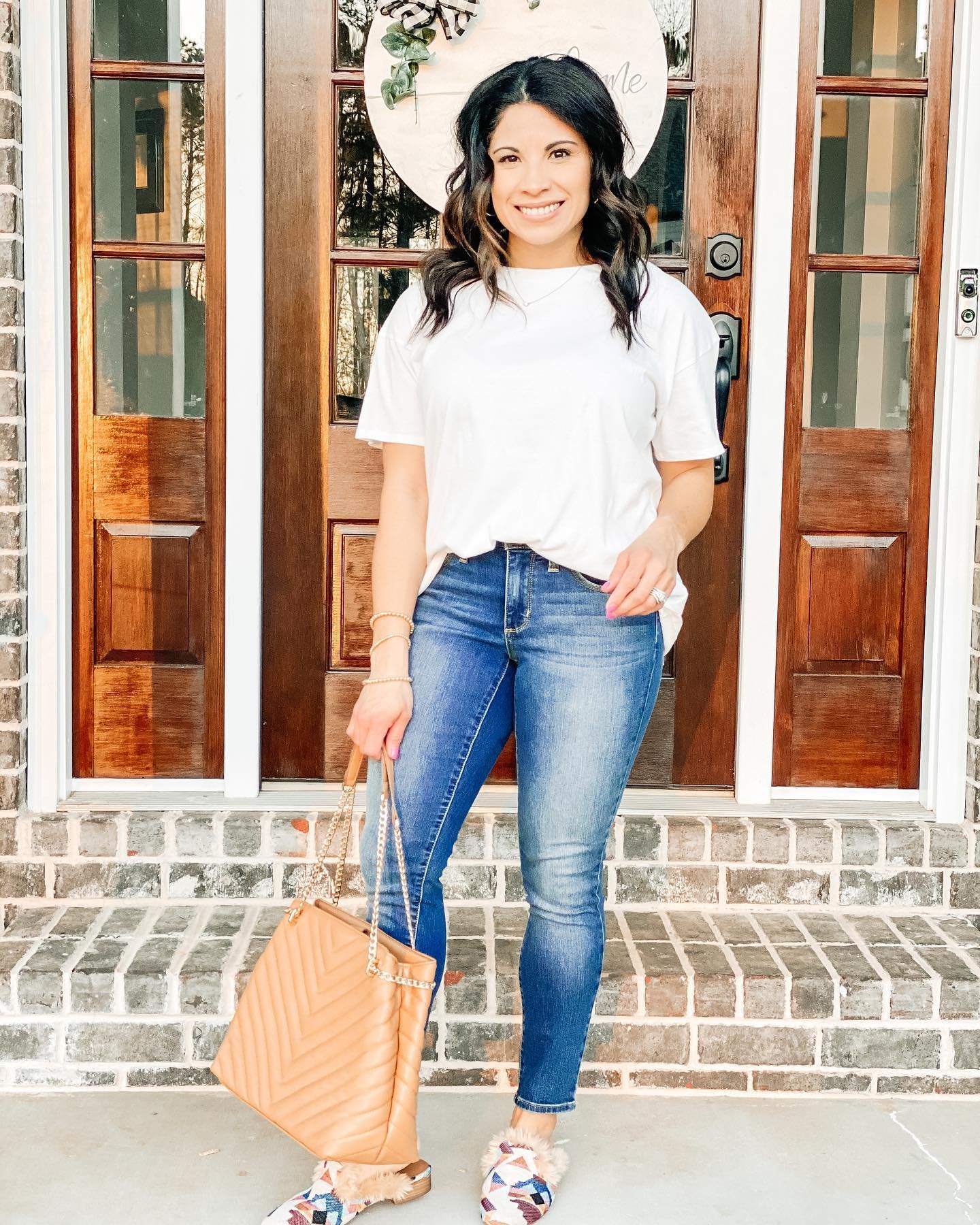 user image by @maggieeternoblog, Women's Mid-Rise Skinny Jeans - Universal Thread&#153; 