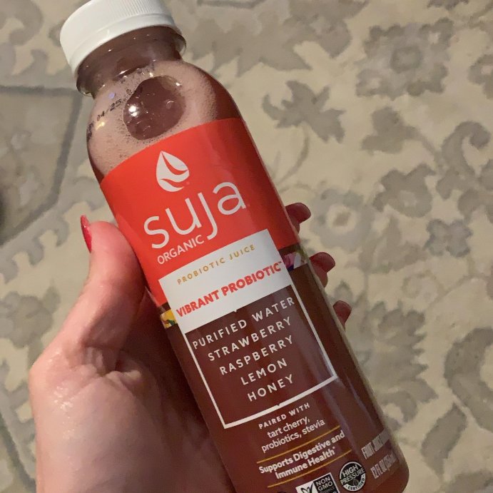 user image by @amberlynneg, Suja Organic Vibrant Probiotic Cold Pressed Juice Drink - 12 fl oz Bottle