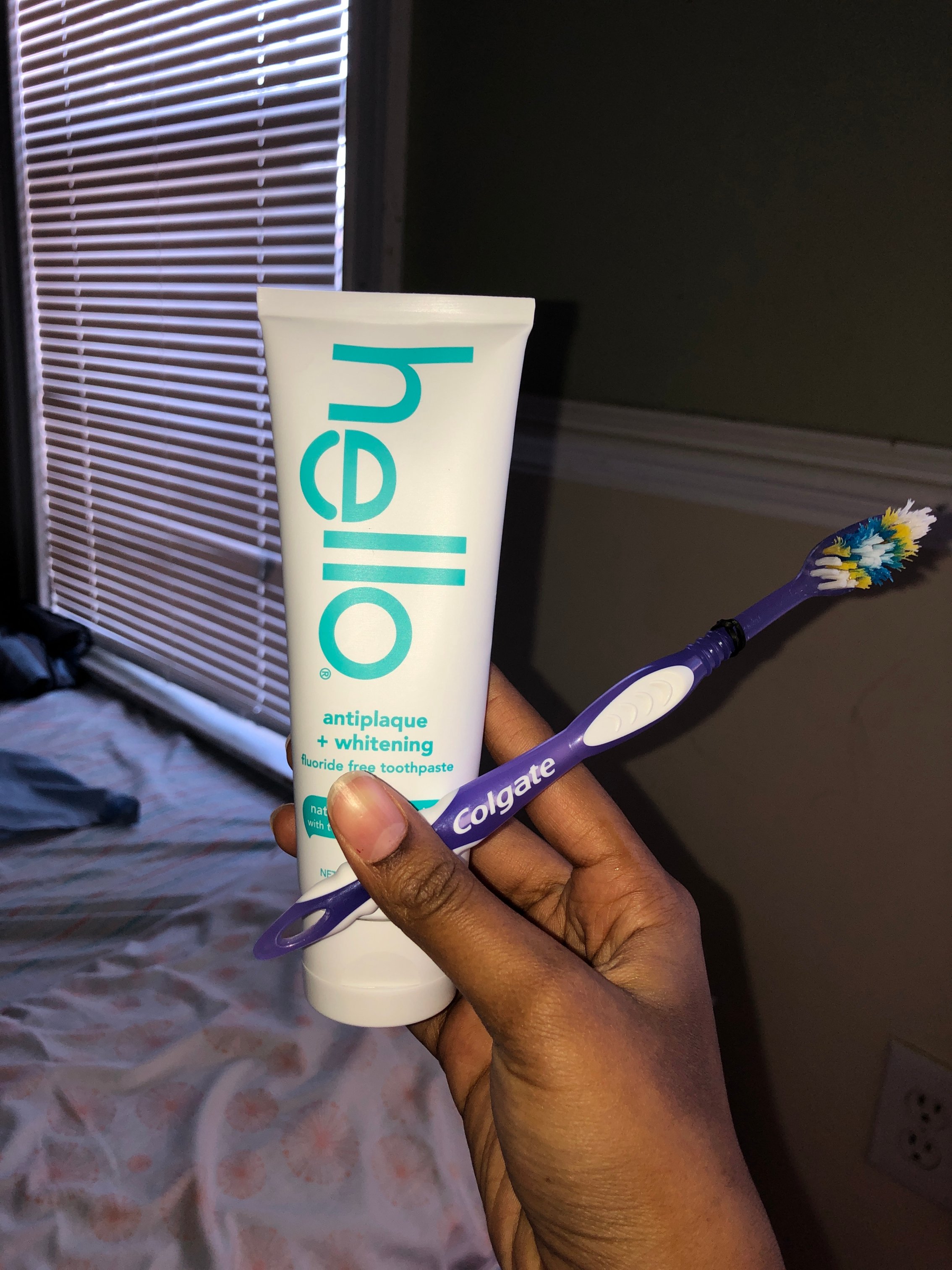 user image by Hawadua Hode, hello Antiplaque and Whitening Fluoride-Free Toothpaste , SLS Free and Vegan - 4.7oz