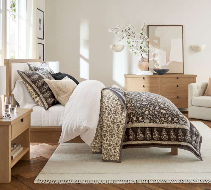 Pottery store barn bedroom