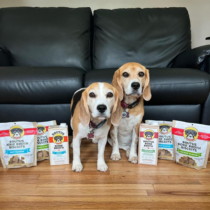 user image by @miss_daisy_and_family, Brutus Bone Broth Hip &#38; Joint Formula Wet Dog Food - Supplement - Chicken - 32oz