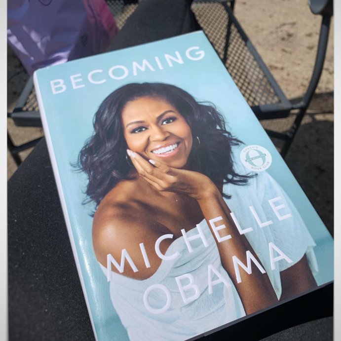 user image by @abby_lynn_wagner, Becoming - by Michelle Obama