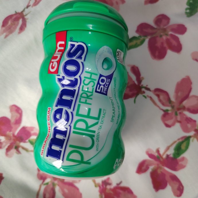 user image by Christopher Mike Pan chen, Mentos Pure Fresh Spearmint Sugar-Free Gum - 50ct