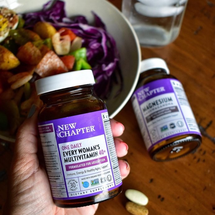 user image by @txfoodiemama, New Chapter Women&#39;s Multivitamin 40+ Every Woman&#39;s One Daily with Fermented Vitamin C/Vitamin D3/Vitamin/B12/Chaste Tree &#38; Zinc - 30ct