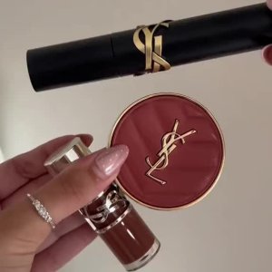 Nicole&rsquo;s mediaimport video of YSL BEAUTY Make Me Blush Powder,YSL BEAUTY Lash Clash Extreme Volume Mascara,YSL BEAUTY Loveshine Plumping Lip Oil Gloss
