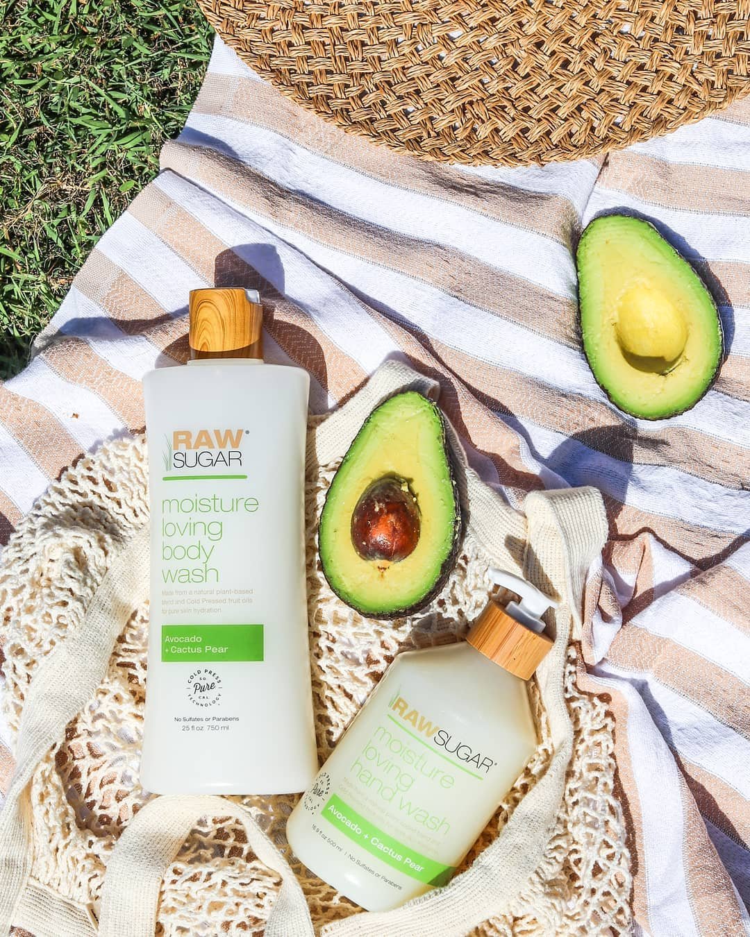 user image by @rawsugarliving, Raw Sugar Liquid Hand Soap Avocado + Cactus Pear - 16.9 fl oz
