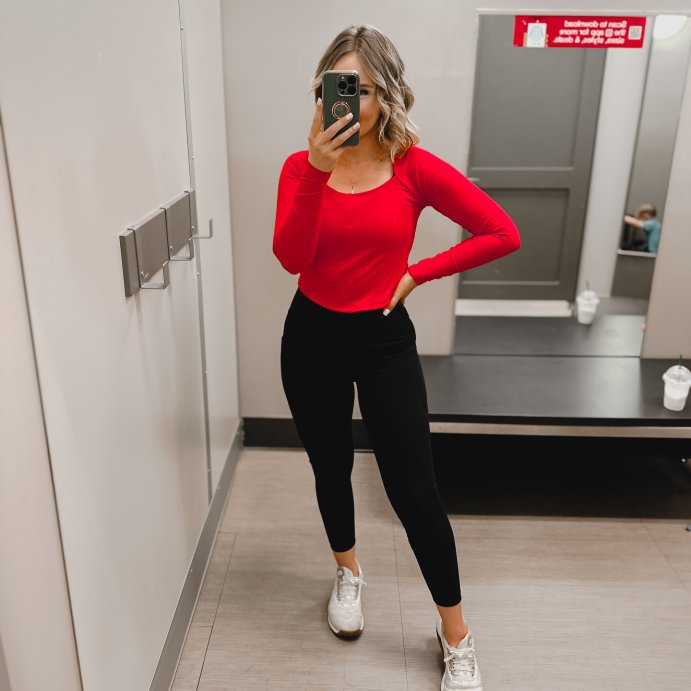 user image by @newman.ivy, Women's Dynamic Flex High-Rise Pocketed 7/8 Leggings - All In Motion™