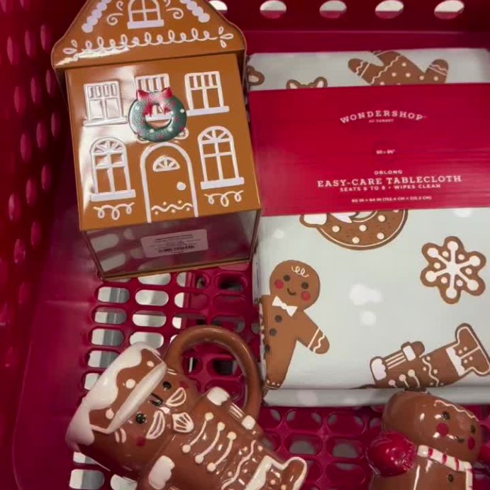 user image by @nancy_loves2shop, 84"x60" Christmas Tablecloth - Wondershop™