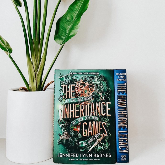 user image by @booksbyheath, Inheritance Games - by Jennifer Lynn Barnes (Hardcover)