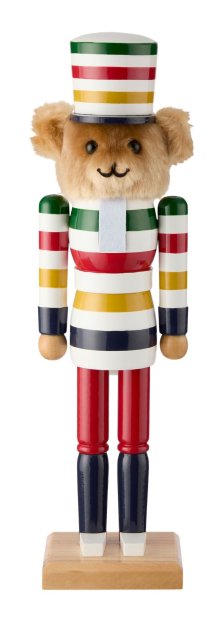 Shop Hudson’s Bay Stripes Christmas Decoration Teddy Bear Nutcracker and more
